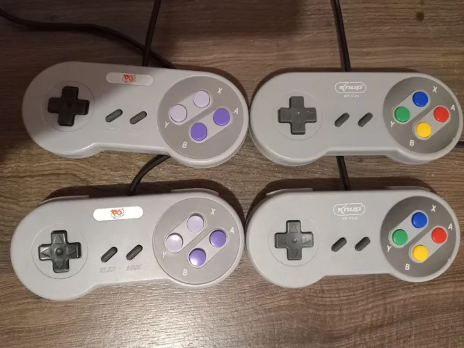 4 Joystick/Controle USB Genérico SNES Super Nintendo Famicom