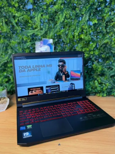Notebook Acer Nitro AN515-57   Processador: i5-11400 11° geração 2.7Ghz   16GB DDR4  512GB