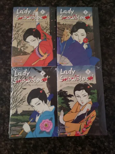 Lady snowblood 1 a 4 lacrado