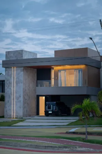 Casa de Alto padrão a venda no Damha com 4/4 Fundo Lago - Barra dos Coqueiros