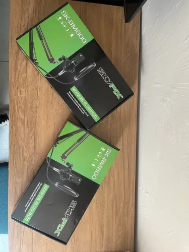Kit de Microfone Condensador SK-BM800 da Skypix