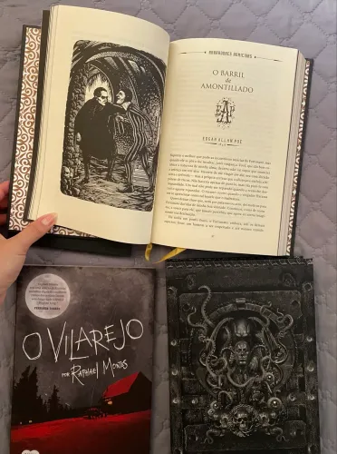 Coleção de livros de terror (Edgar Allan Poe, Lovecraft, O Médico e o Monstro)