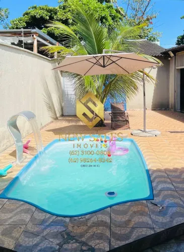 Casa- 3 quartos, 1 suíte, 268m², 4 vagas, piscina- Balneario Meia Ponte