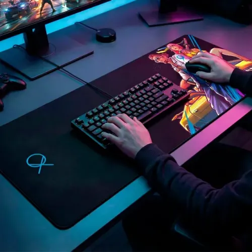 Mousepad Gamer Ox Nitro 80x30cm Com Base Antiderrapante *ENTREGA GRÁTIS*