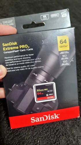 Cartão SanDisk Extreme PRO 64GB
