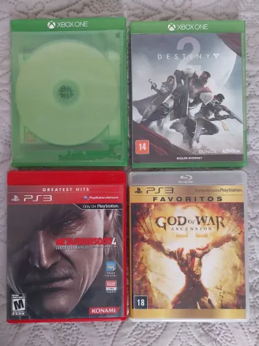 Jogos ps3, xbox one.