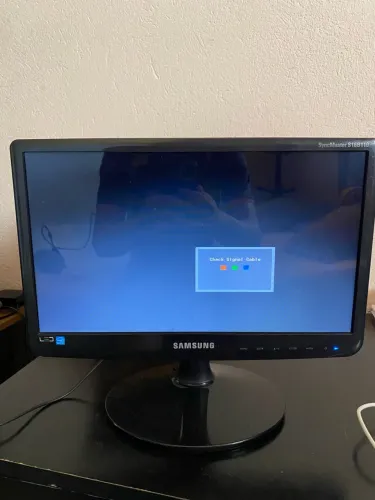 Monitor Samsung LED 15.6" (Modelo LS16B110) - Perfeito Estado