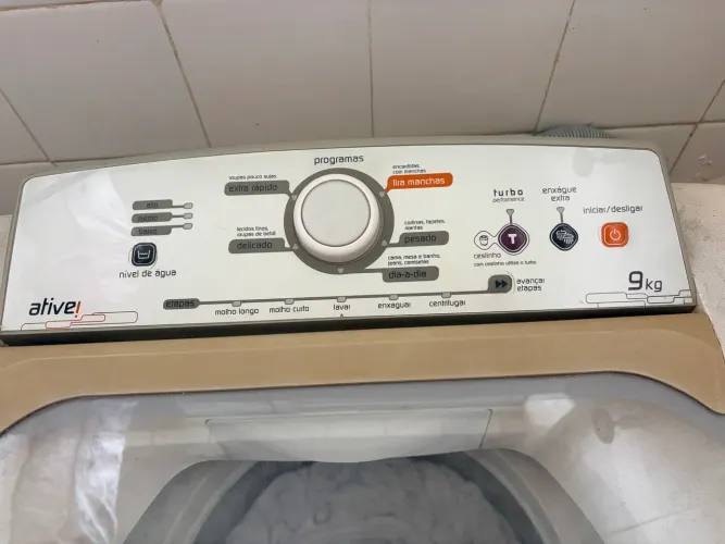 Máquina de lavar Brastemp 9kg