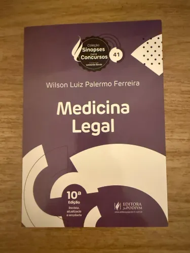 Sinopses para Concurso -  Medicina Legal