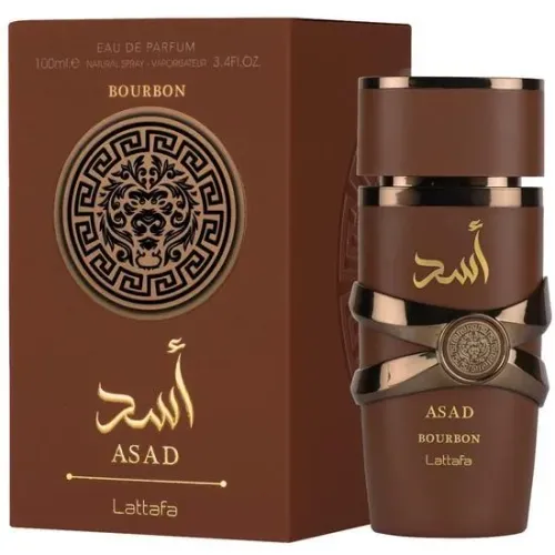 Perfume Lattafa Asad Bourbon Eau de Parfum Masculino 100ML (Marrom)