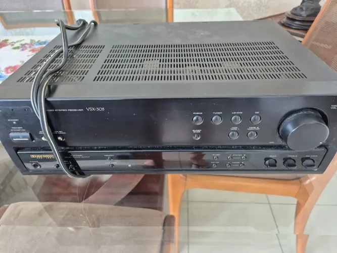 Receiver Pioneer VSX-305 Vintage (liga sem som p/conserto)