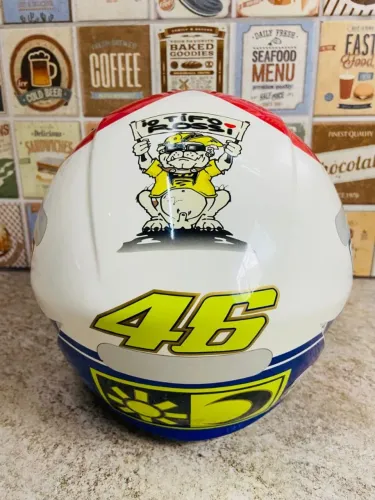 CAPACETE AGV BLADE VALENTINO HEART TAMANHO 56