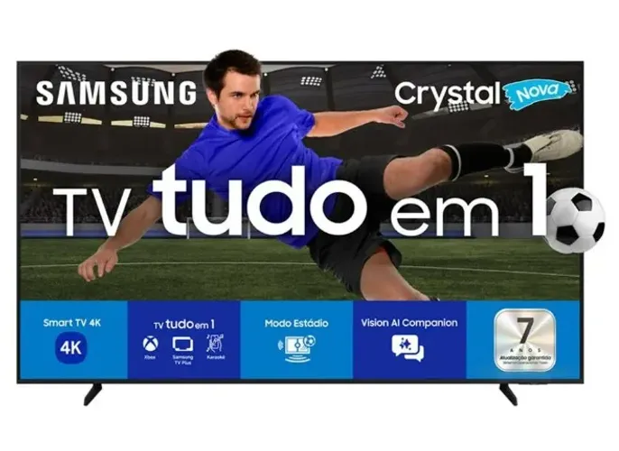 SAMSUNG TV SMART 50 POL 4 K TUDO EM 1