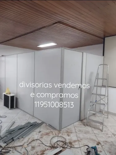 Divisórias em bom estado usadas