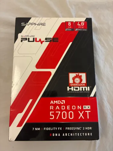 Placa de Vídeo (GPU) AMD RX 5700 XT com defeito