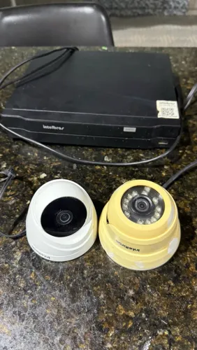 HD CVI INTELBRAS e 4 CÂMARAS