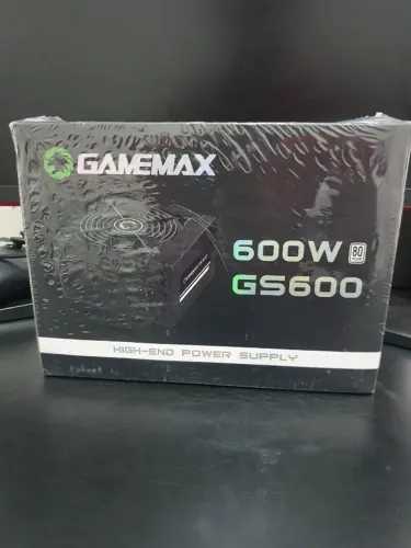 Fonte De Alimentacao 600w Gs600 80 Plus White Gamemax