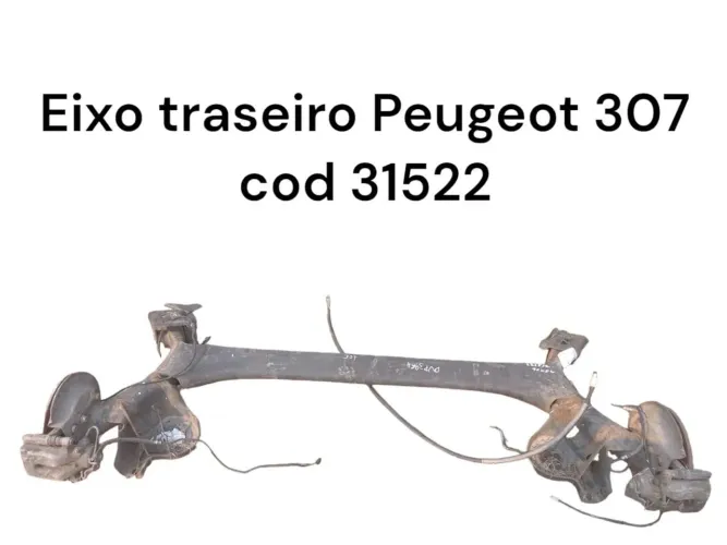 Eixo traseiro Peugeot 308
