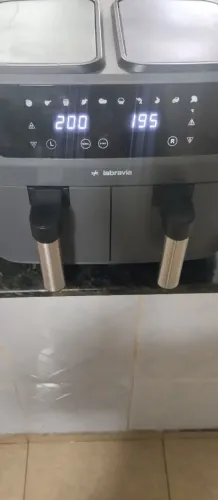 Air fryer dupla digital toda boa 