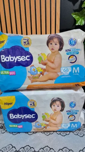 Fralda Baby sec M 136 unidades