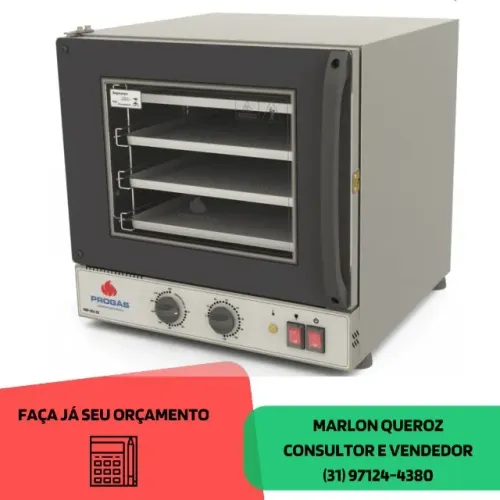 Forno Turbo Elétrico Fast Oven Progas 127v