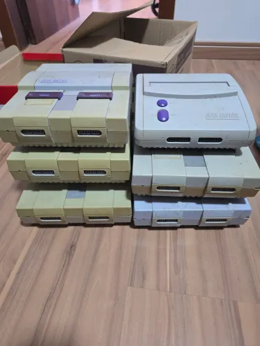 Coleção super Nintendo