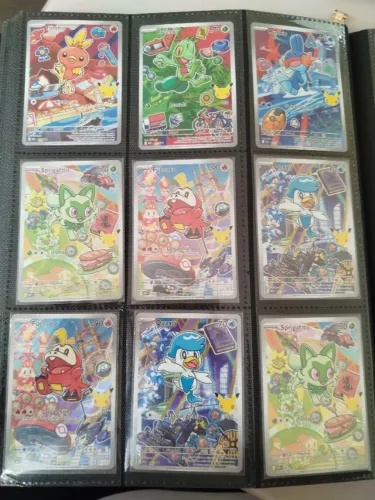 Cartas pokémon série inicial 3