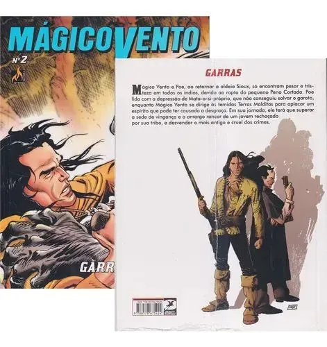Hq Mágico Vento Garras vol 2 bonelli Mythos
