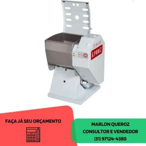 Amassadeira Semi Rápida 5KG G.Paniz Nova