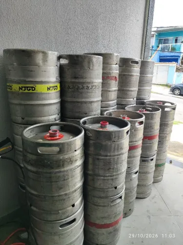 Barril de chopp 50L vazios (vasilhame)