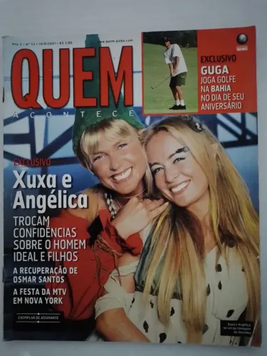 Revistas Xuxa e Angélica Antigas Kit