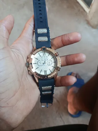 Relógio robusto pallyjane pulseira de borracha