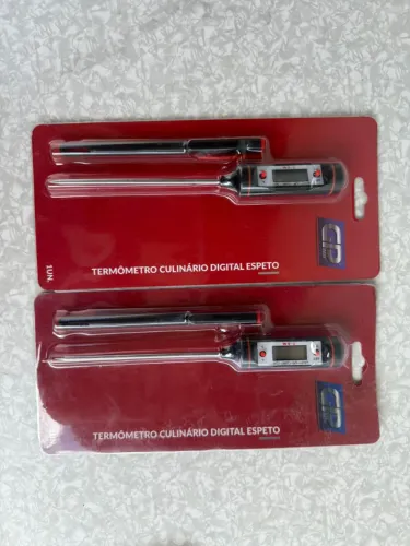 Termômetro culinário digital espeto