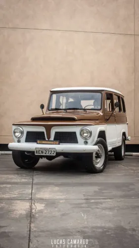 Willys Overland Jeep 2.6 12V Gasolina 2P 1972