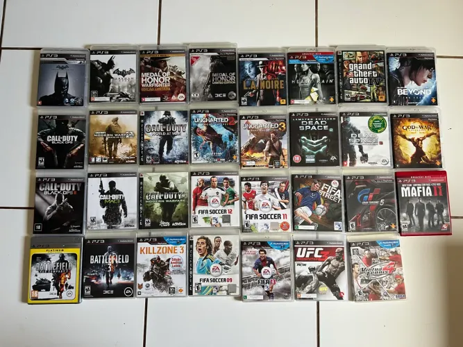 31 JOGOS PS3, VENDO SEPARADO TBM