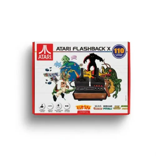 Atari Flashback X Tectoy 110 Jogos HDMI Completo na Caixa