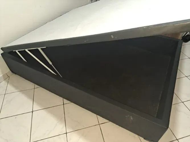 Cama Box Baú Corino casal - Tam. Padrão