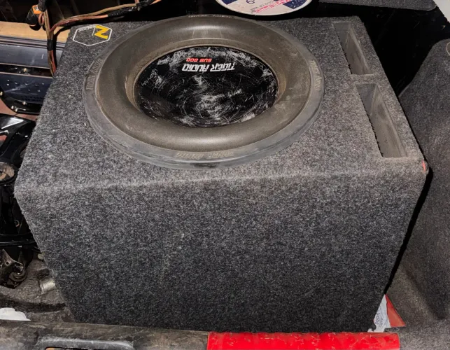 Subwoofer Tiger áudio 800rms Grave+Caixa