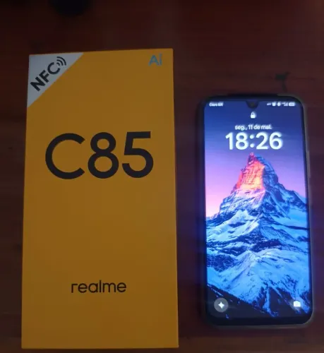Celular Realme C85, Pra vender logo