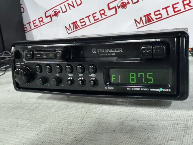 Toca fita rádio bluetooth pioneer de gaveta ke-2850qr lindo aparelho na promoção só 999,99