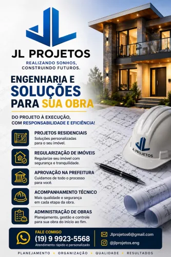 Engenheiro Civil | Projetos, Regularização, Vistorias e ART