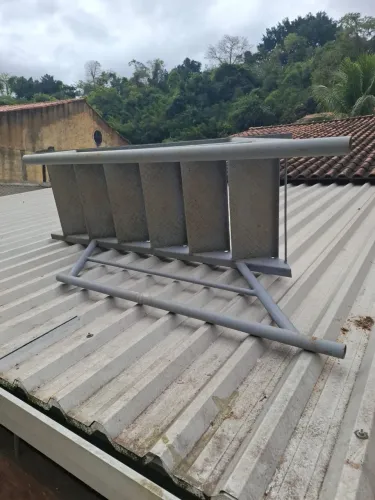 Escada com 6 degraus