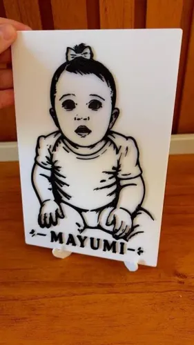 Quadro Caricatura 3d