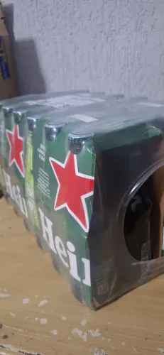 Caixa / Fardo Cerveja Heineken 200ml Premium - Nova e Lacrada 24 unidades
