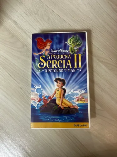 VHS A Pequena Sereia II O Retorno para o Mar Original Disney Dublado