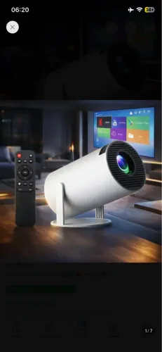 Vendo projetor 2 semanas de uso, funcionando perfeitamente
