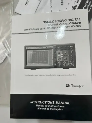OSCILOSCÓPIO DIGITAL MINIPA