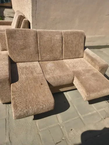 Conjunto de sofá 2 e 3 lugares retrátil