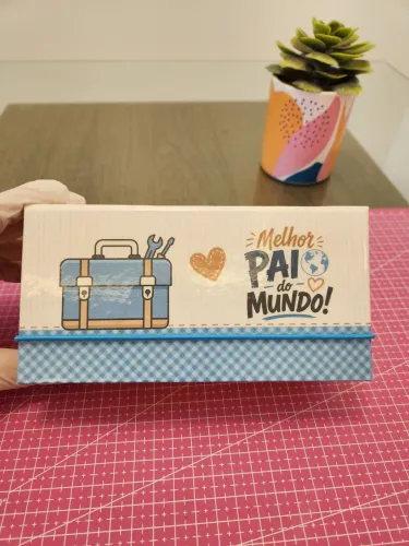Presente dia dos pais/Caixa cartonada personalizada