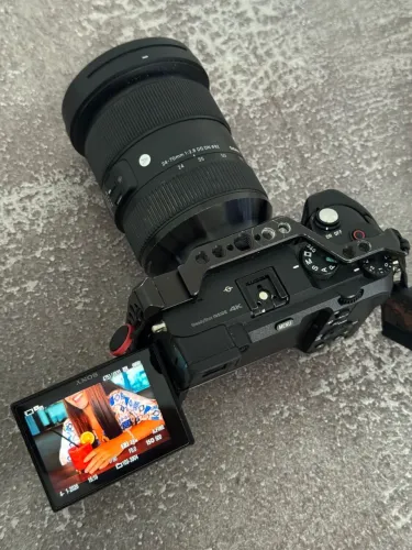 Câmera Sony A7c Full frame (corpo) +gaiola